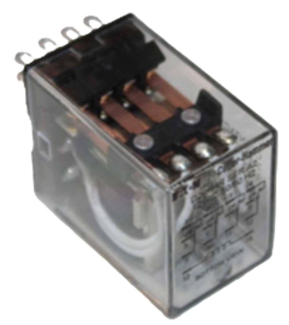 Eaton #D2PR4R, General Purpose Relay, 120 Volts AC Coil, NEW