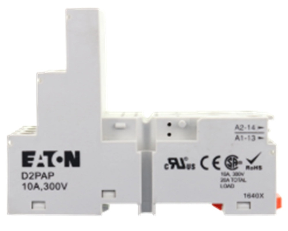 Eaton #D2PAP, Relay Socket, 14-Pin Flat, ELEV Term, NEW