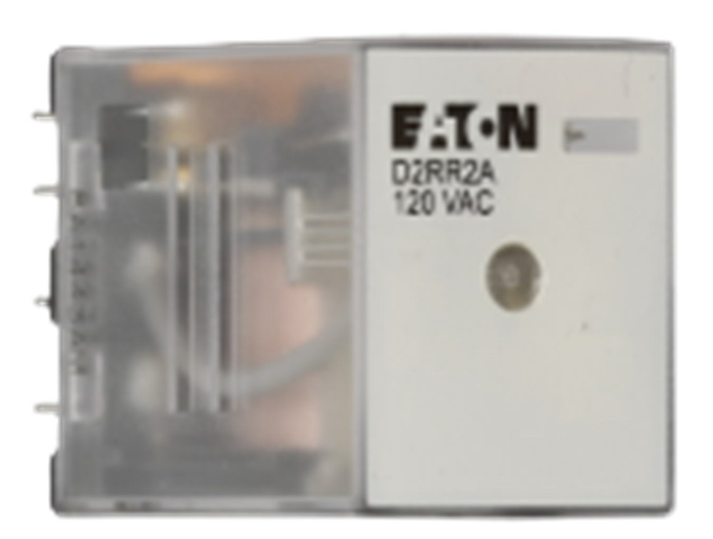 Eaton #D2RR2A, General Purpose Ice Cube Relay, DPDT, 120 Volts AC Coil, NEW