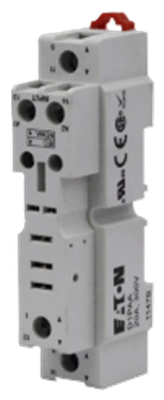 Eaton #D1PAA, Relay Socket for D1PR1 D1PF1, 1 Unit, NEW