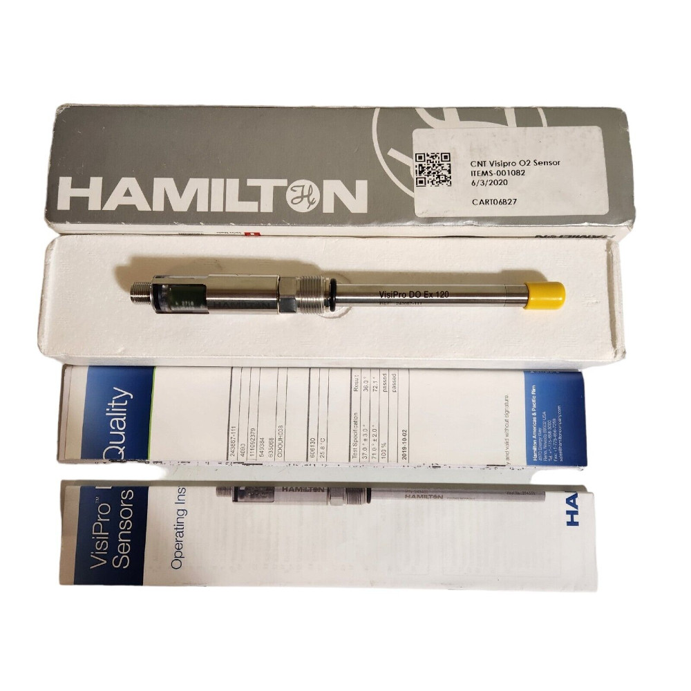 Hamilton #VisiPro-DO-Ex-120 Optical Dissolved Oxygen Sensor HART