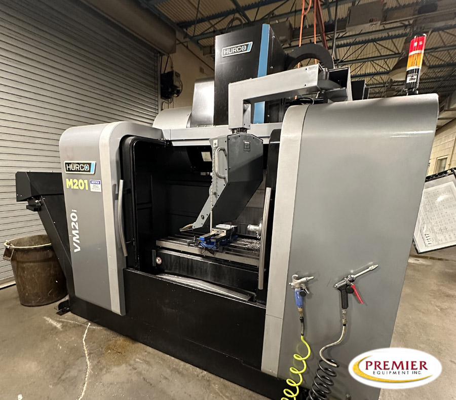 Hurco #VM20i, CNC vertical machining center, WinMax, 40" X, 20" Y, 20" Z, 10000 RPM, 20 automatic tool