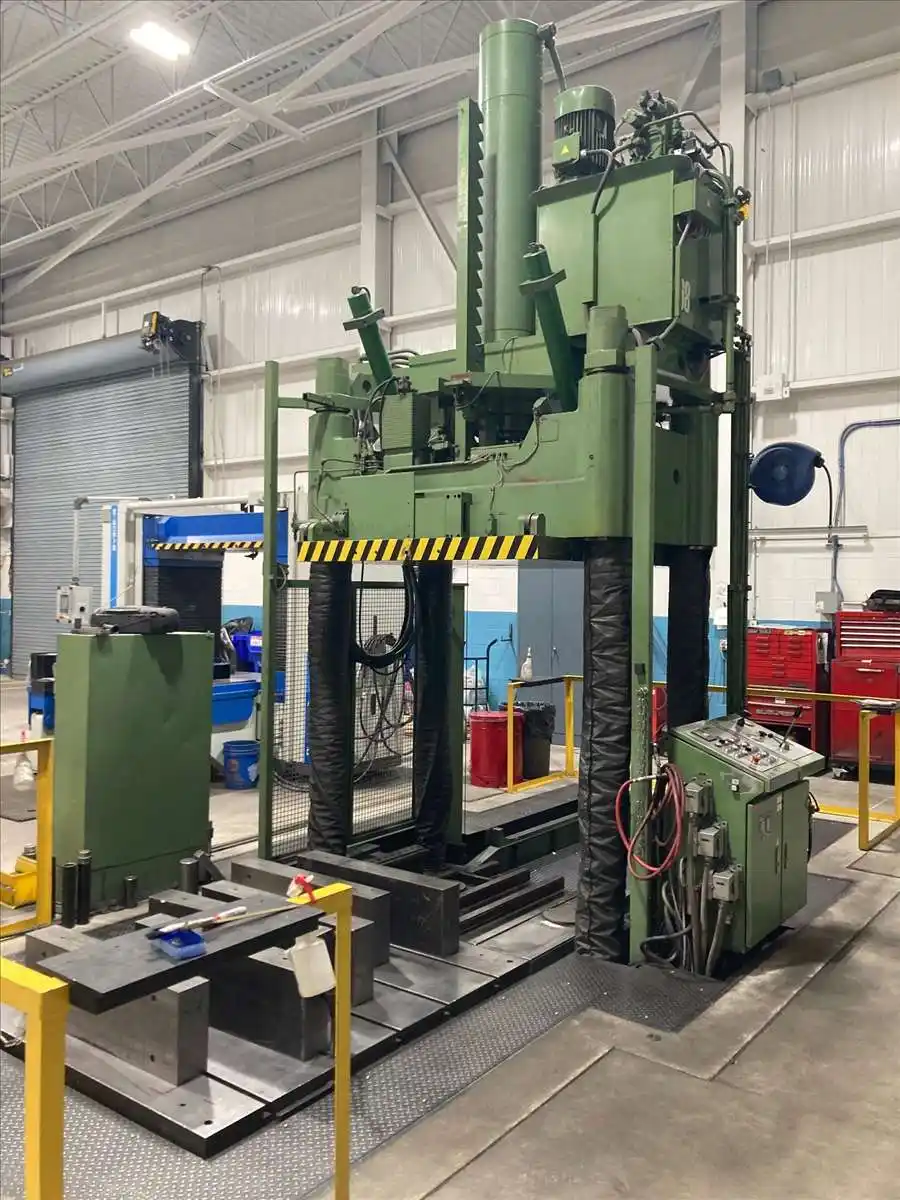 100 Ton, Reis #TUS160-OK-100, die spotting & tryout press, 1991