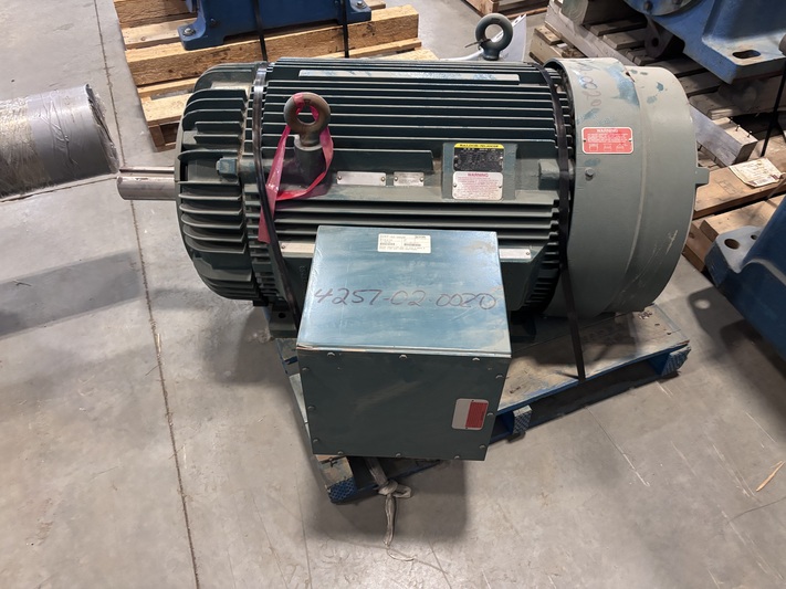 200 HP 1180 RPM Baldor-Reliance #B608481-010, XEX severe duty squirrel cage motor, Frame 449T, 575 Volts