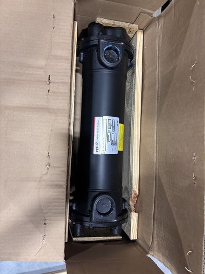 Thermal Transfer Products #B-1002-C4-F-BR-B, shell & tube heat exchanger, 250 psi shell, 150 psi tube
