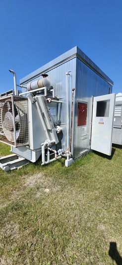 203 HP Frick #XJF151N, screw compressor, 1-stage, Caterpillar 3306 NG engine, Toromont package, skidded