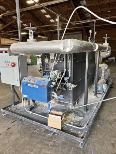Parker, 46 HP, 125 psi liquid boiler, 2294 sq.ft., 2014