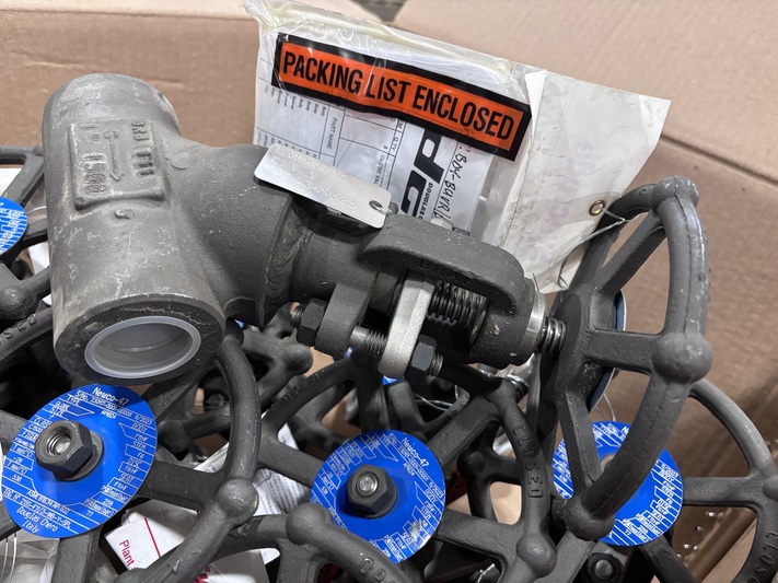1" Newco #Y764WB/SW, Y-pattern globe valve, Class 1500, socket weld, welded bonnet, F11 body, API 602, 2023