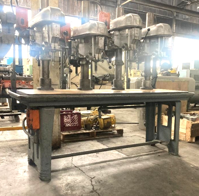 4 Spindle Rockwell, Gang Drill Press