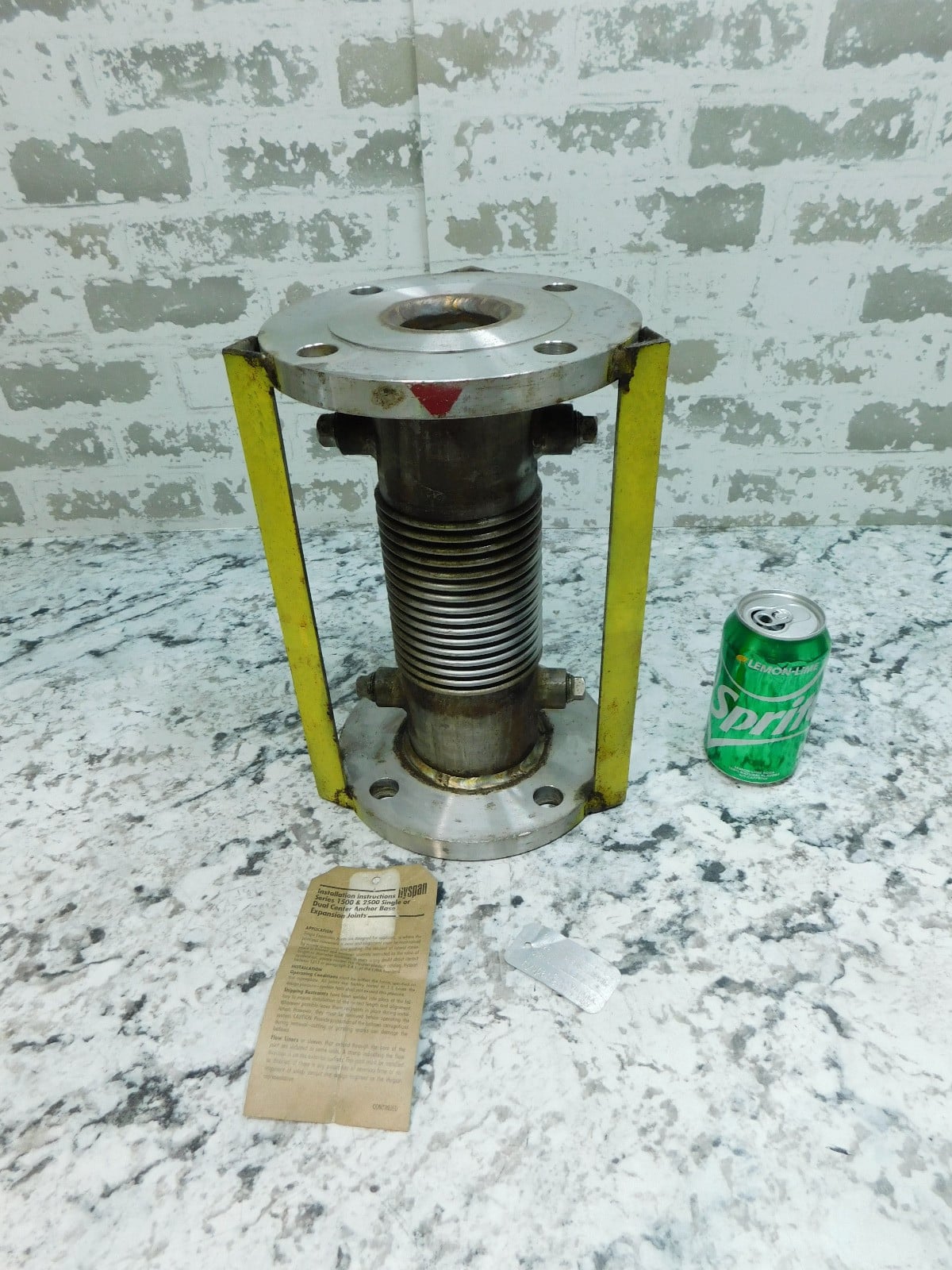 2" Hyspan #1501, Fixed Flange Expansion Joint, 150 PSIG, NEW