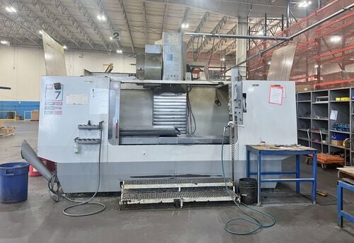 Haas #VF-7/40, vertical machining center, 84" X, 32" Y, 30" Z, 84" x 28" table, 15000 RPM, 20 HP, CAT 40, 24