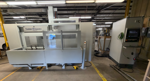 CMS Balestrini #Twister, 5-axis CNC router, twin table, Mastercam 2020, 2015