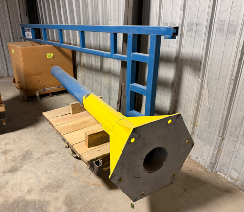 250 lb. Gorbel, jib crane, w/ Schmaltz vacuum lift, new