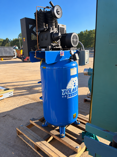 5 HP Polar Air #PP05V080I3, vertical air compressor, 80 gallon, 175 PSI, 230 V., 3 Ph.
