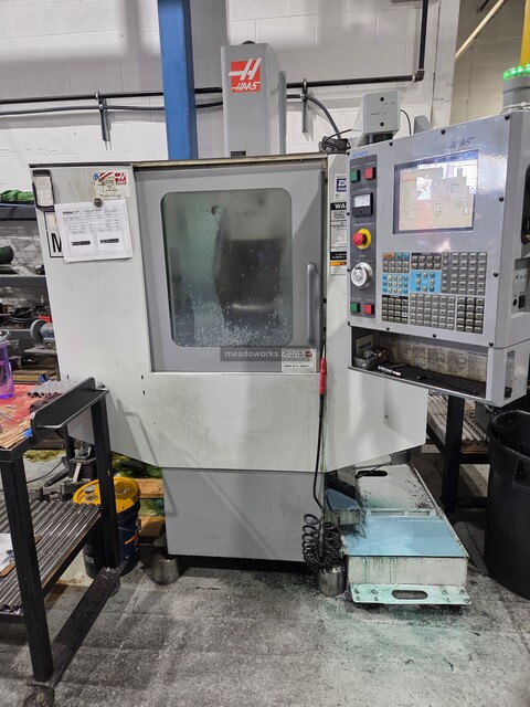 Haas #Mini-Mill, CNC Vertical Machining Center, 16" X, 12" Y, 10" Z, 36" x 12" table, 7.5 HP, 6000 RPM, 10
