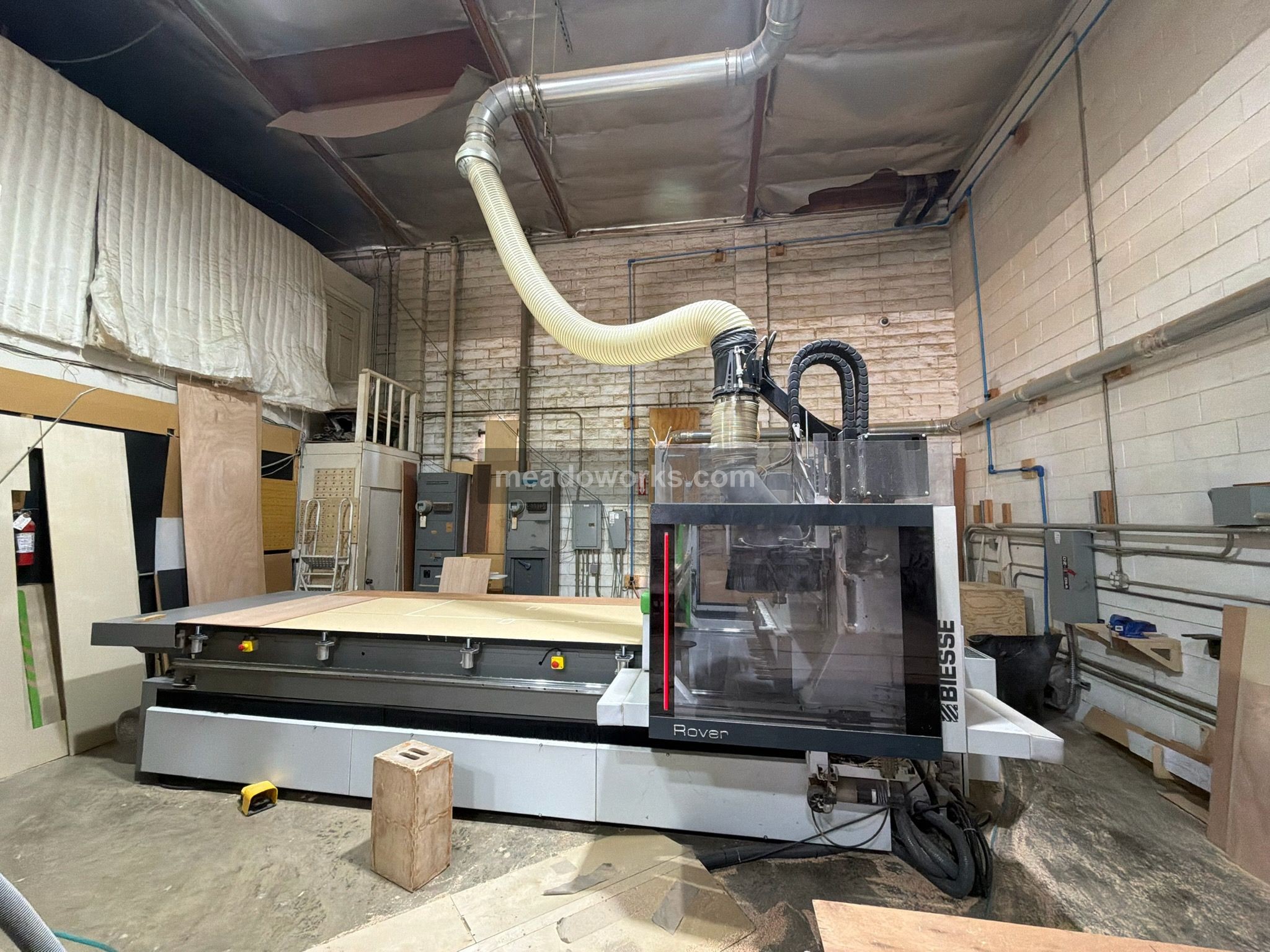 Biesse #Rover-K-FT-1531, CNC Router, 12.6" Z, 122" x 61" table, 12 HP, 24,000 RPM, 10 position tool rack