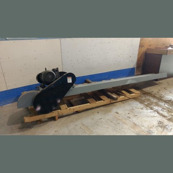 12" wide x 20'/30' long Convey-All, All-Purpose Conveyor, 3 components, wall mounting brackets, 2 HP WEG