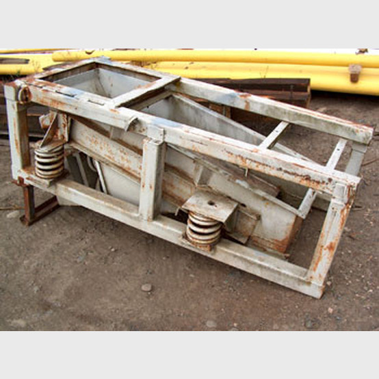 24" wide x 6' long Vibranetics #VF24HD, Vibrating Pan Feeder, 1/4" thick plate, 3/4 HP, 865 RPM, double arbor