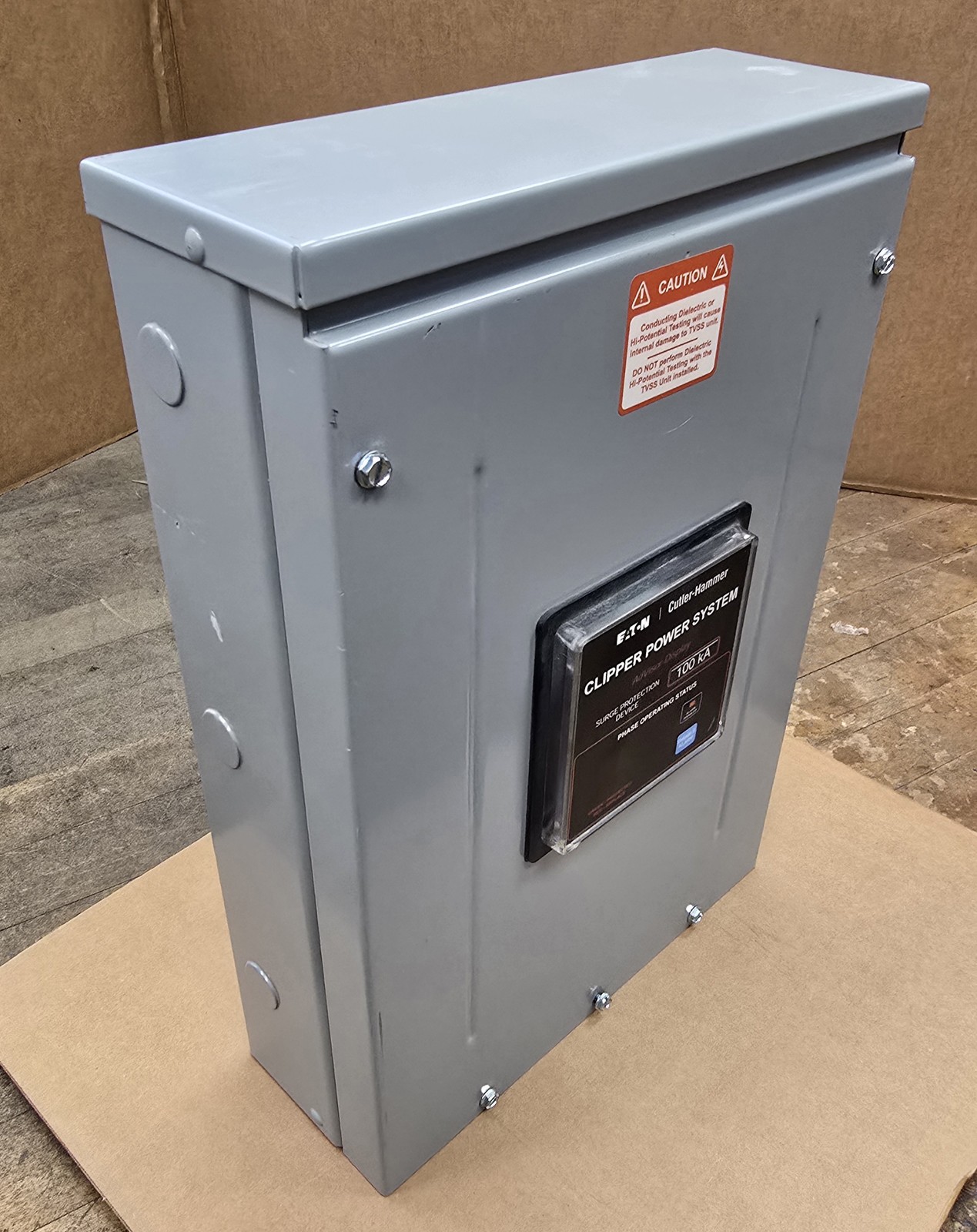 Eaton #CPS100208YAK, TVSS and EMI Filter, 208 Volts, 3 phase, 100kA, Nema 1/3R, 4W, G
