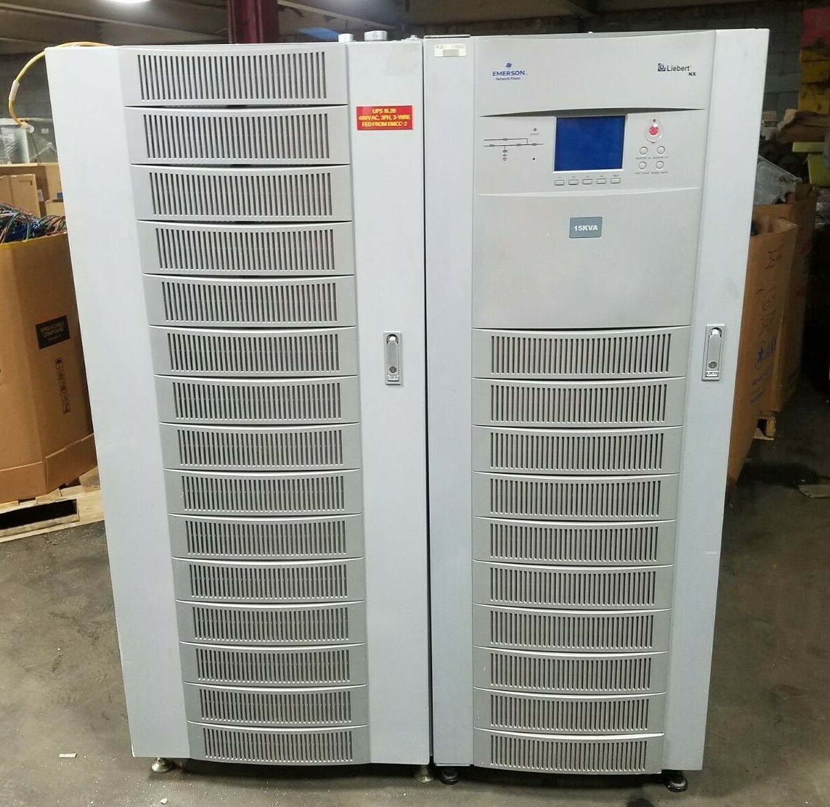 15.0 KVA Liebert #NXB0A0015C, NXb 15 Uninterruptible Power Supply, uninterruptible power supplies System