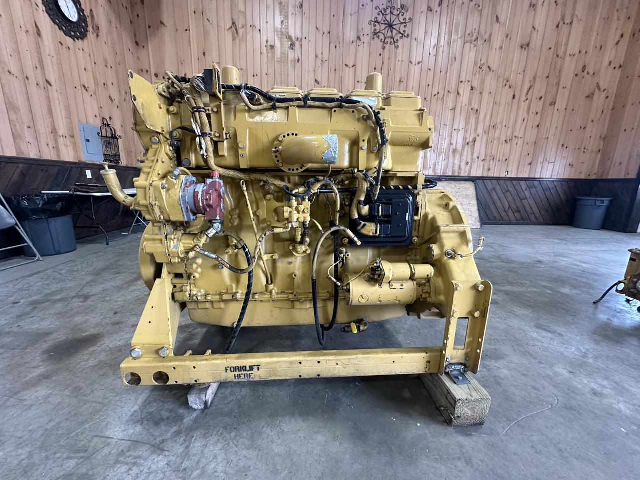 669 HP @ 1800 RPM Caterpillar #3456/C16, 16 liter industrial engine, 708 hours