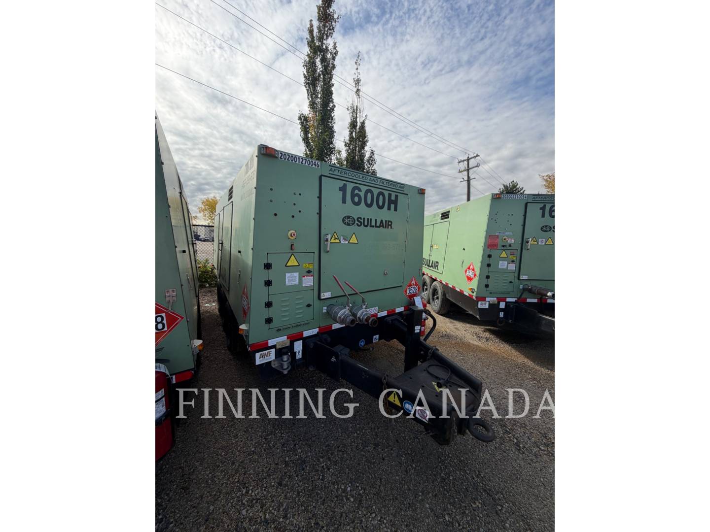 328 KW Sullair 1600H, Diesel, 2100 RPM, 24V, 1874 hours, 2020