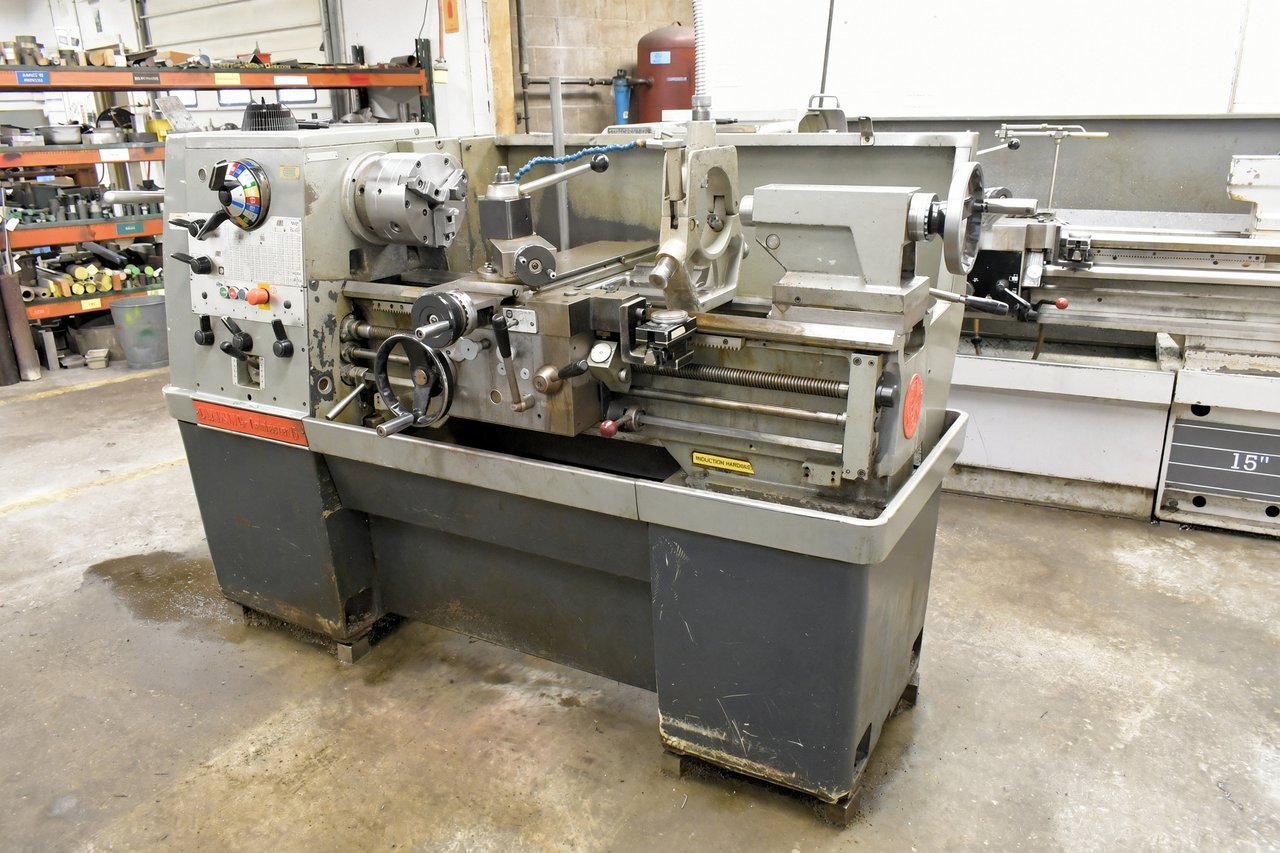 15" x 30" Clausing #Colchester, geared head engine lathe, 2.125" spindle thru hole, 7.5 HP