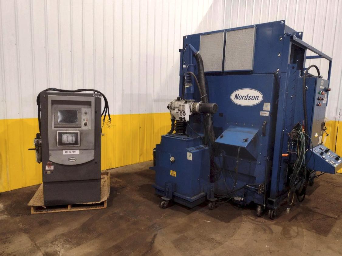 Nordson, powder coat paint system, w/ feeder & iControl (2 available)