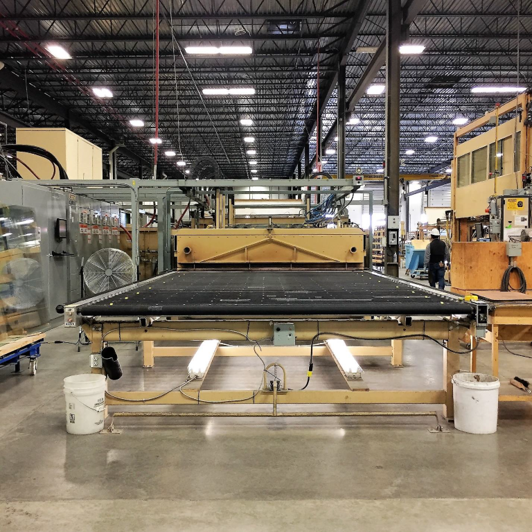 HHH Tempering Resources, 100" x 168" tempering furnace