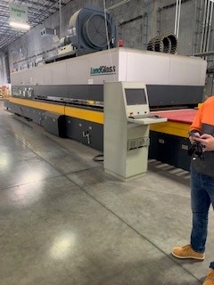 Landglass, 84" tempering furnace, 2009
