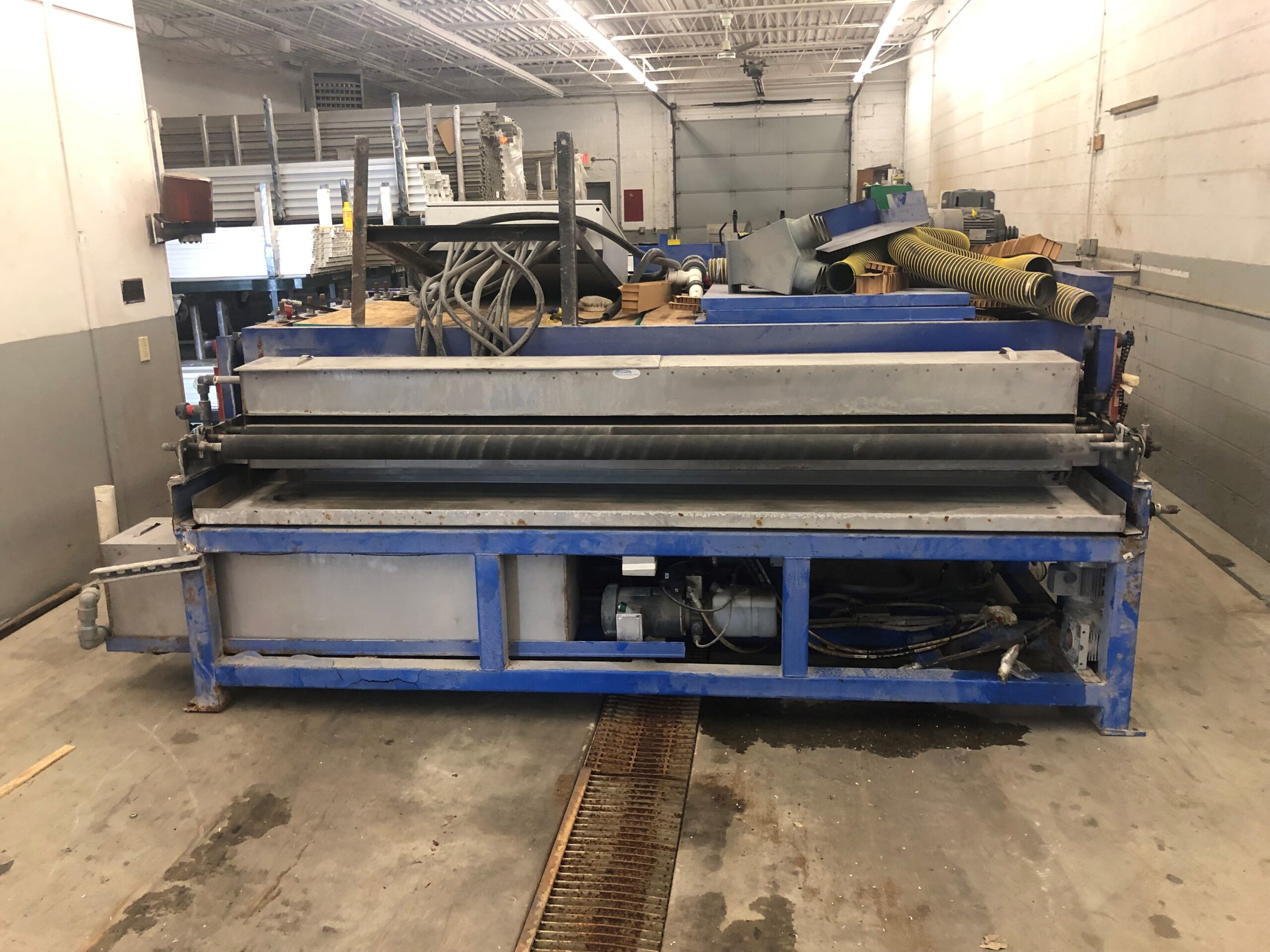 Prestik, 102" 8 brush horizontal glass washer