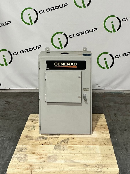400 Amp. Generac #J07ATSC30400N5XC, Automatic Transfer Switch, 2-pole, NEMA 1 enclosure, 120/240 Volts, 1PH