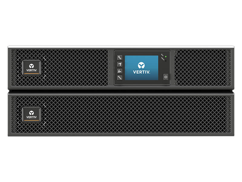 5.0 KVA Vertiv/Liebert GXT5-5000HVRT5UXLN, Uninterruptible Power Supply System, 208 Volts input/output, 1PH