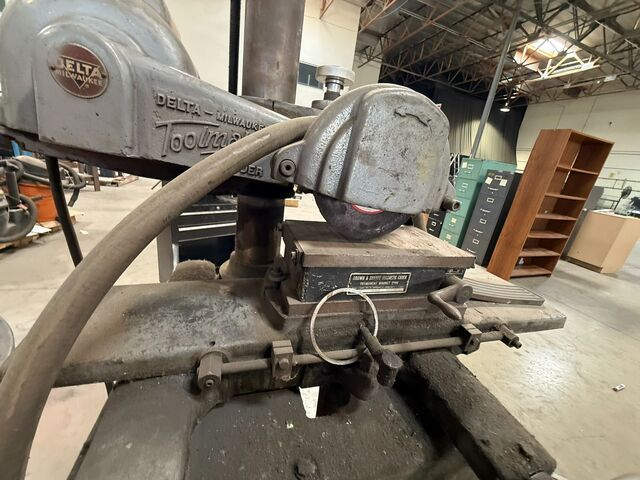 5" x 10" Delta-Milwaukee #Toolmaker, Manual Precision Surface Grinder, 13.5" X, 6" Y, 5.75" x13" tbl., 7" x