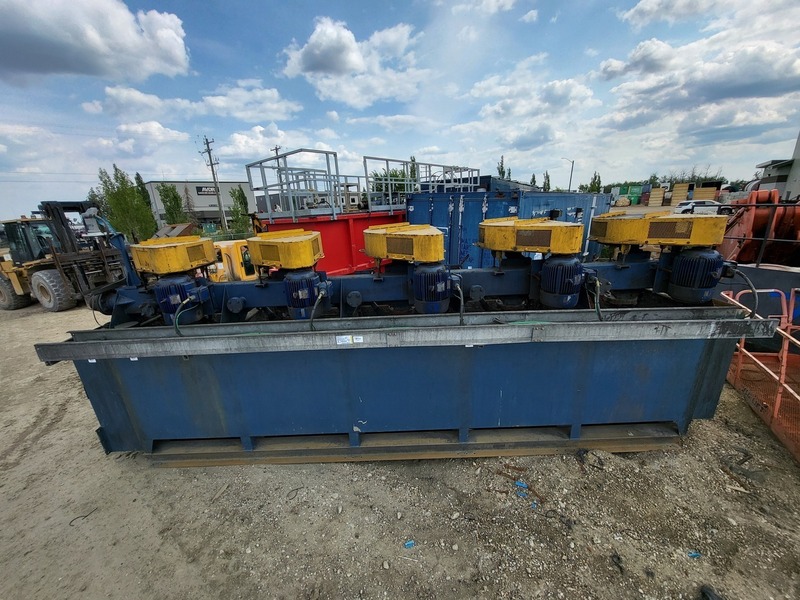 Metso #DR24, Flotation Cells, bank of 5, copper cleaner scavenger, 1.4 m3 size, 5.6 KW motor