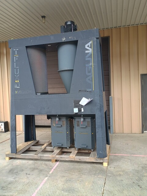 2500 CFM, Laguna, dust collector, 10 HP, 220 V., 3 Ph., 2018