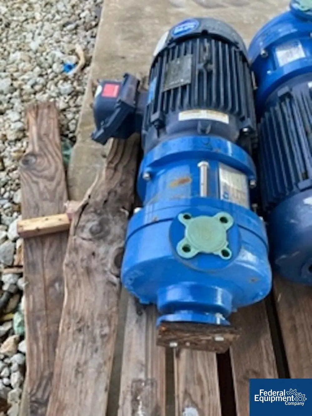 Finish Thompson #UC1518AEC55VF0021, Centrifugal Pump, 1.5" x 1" x 8", ETFE lined, magnetic drive seal less