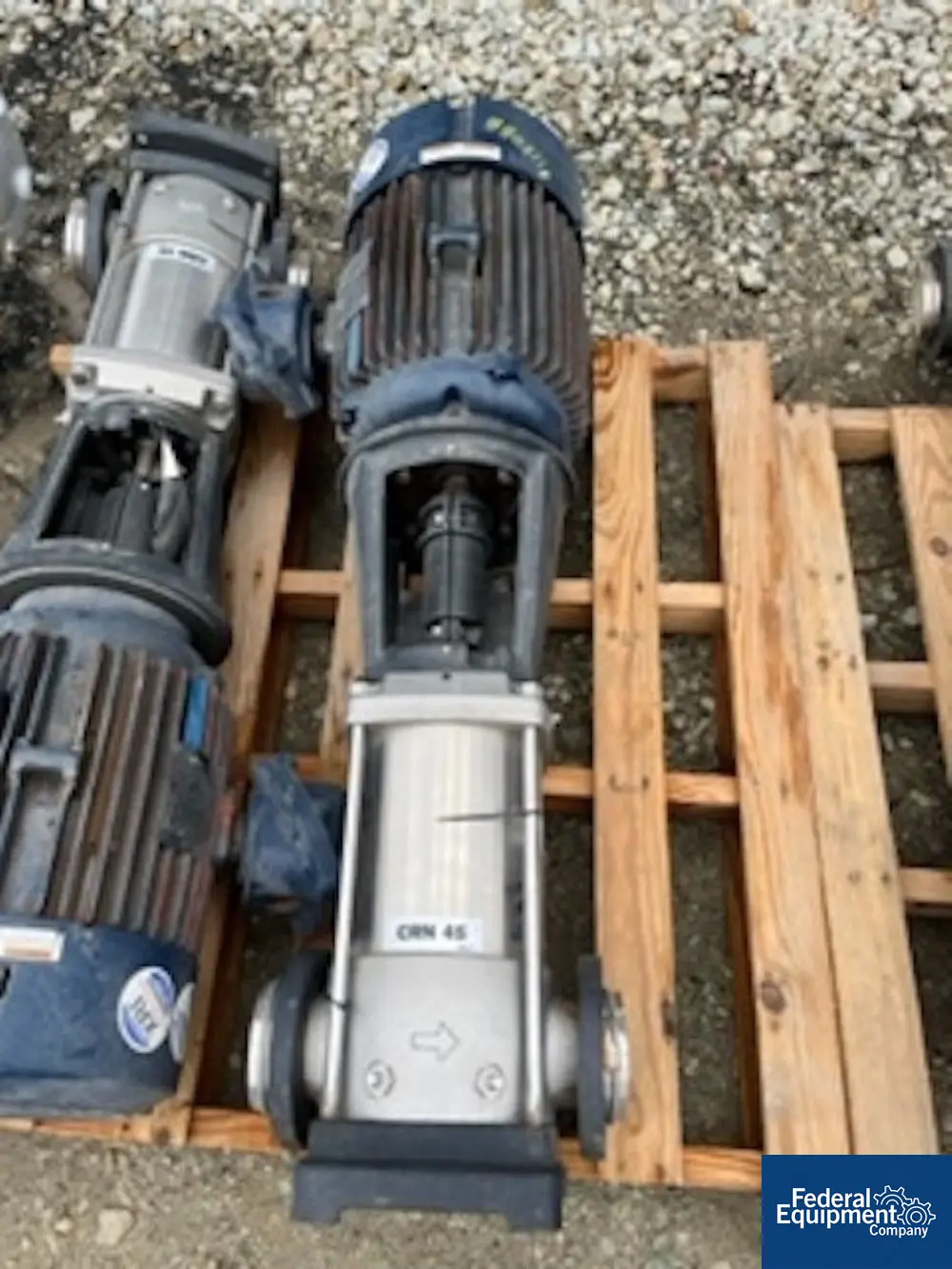 237 GPM @ 316' TDH, Grundfos #CRN45-3-2-A-G-G-E-HUUK, pump, 316 Stainless Steel, 20 HP, 230/460 V., counter