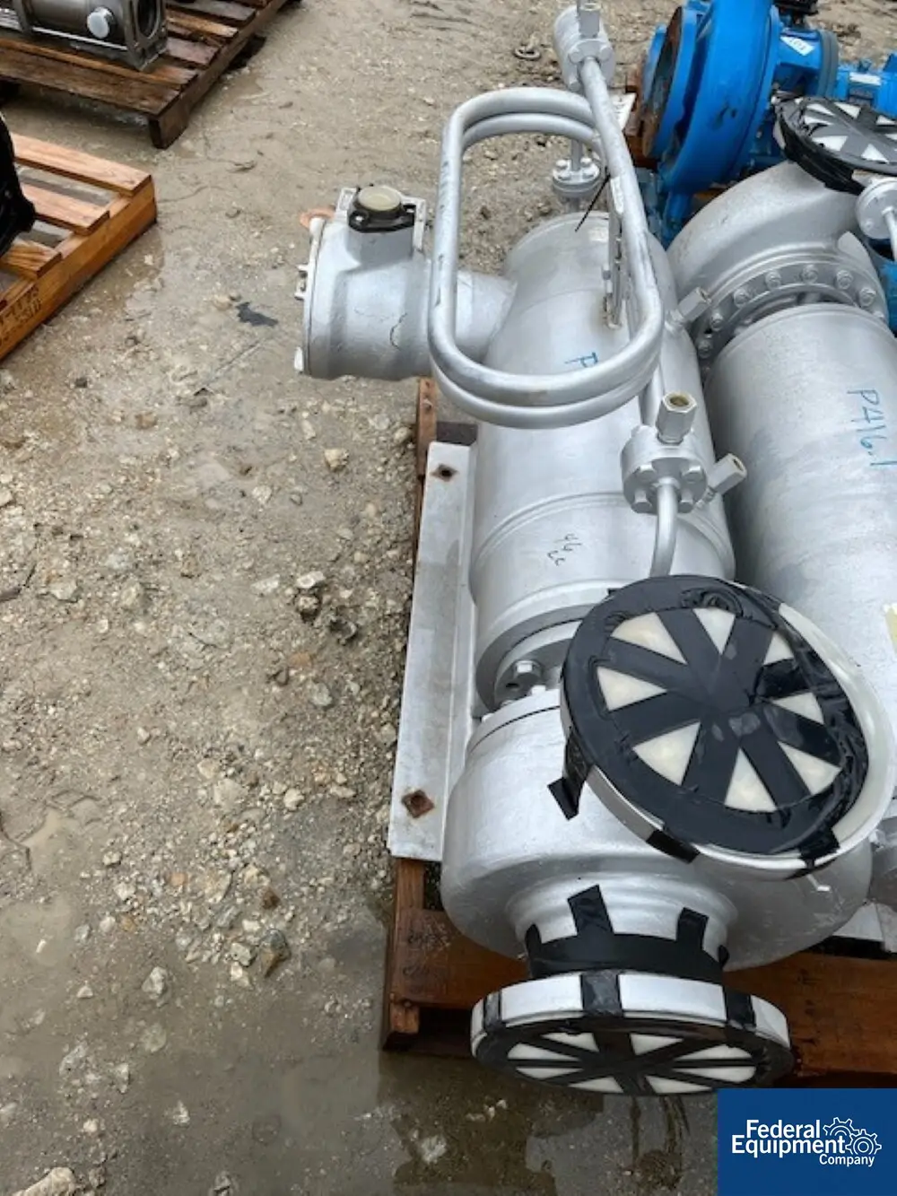 636 GPM @ 102' TDH, Teikoku #B91-617J4BL-1012T1-E, Centrifugal Pump, seal less can pump, Stainless Steel