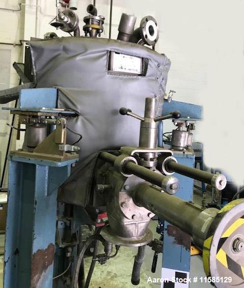Rosenmund #RSD-0.3-528-89, Filter Dryer, 0.3 squaring meter, 316L Stainless Steel, 100 PSI/FV @ 400°F, 150
