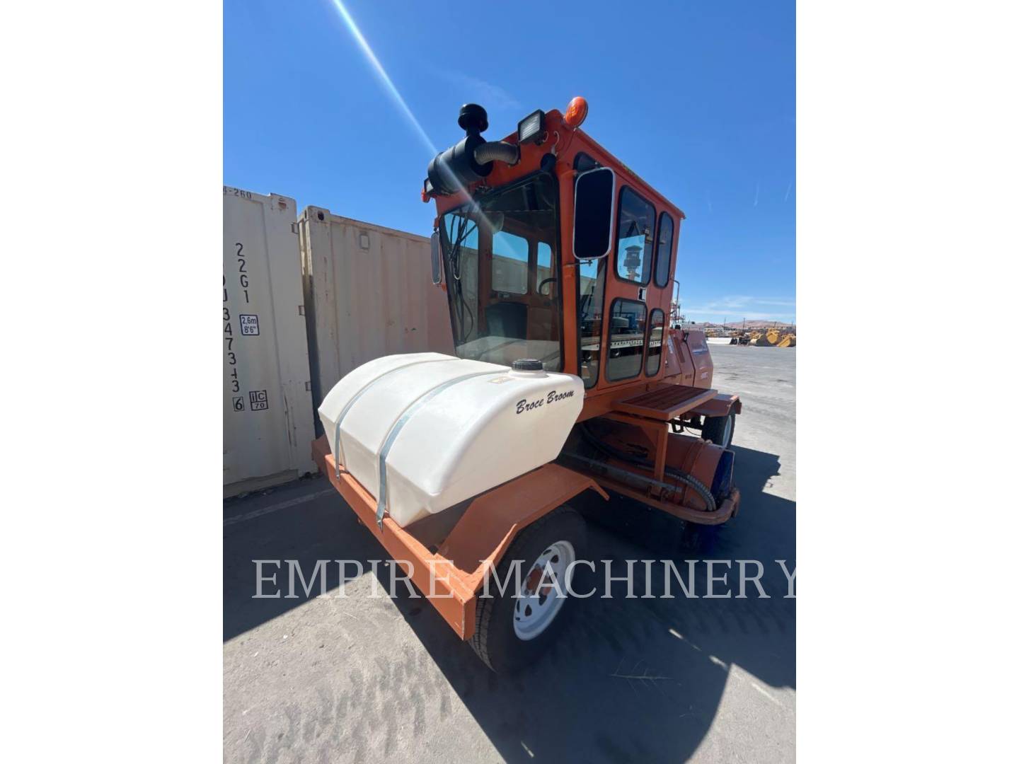Broce Broom CR350D BR, Road Broom, 813 hours, S/N: 411368, 2019
