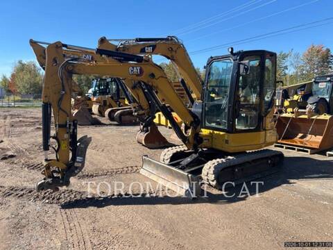 Cat 304-07, Mini Excavator, 940 hours, S/N: AN404010, 2024