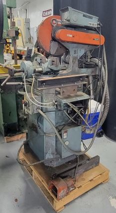14" Scotchman #CPO-350-NF-PKPD, non-ferrous semi-automatic cold saw, 4-1/2" round tube capacity, 1500/3000