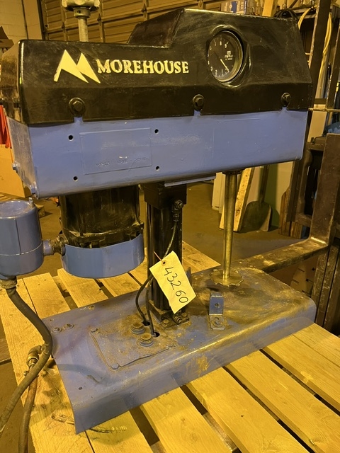 1-1/2 HP Morehouse Cowles #W-12, lab disperser, push button lift, variable speed, 5000 RPM, stainless steel