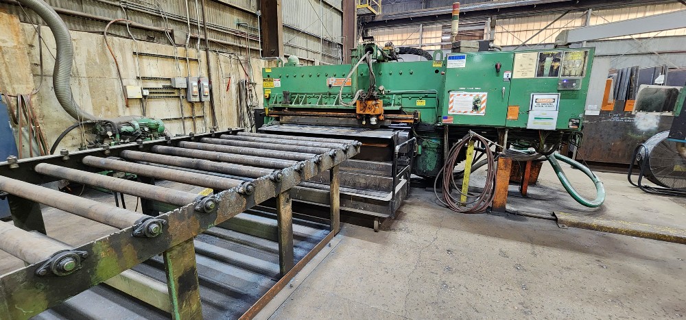 Peddinghaus Model FPB 1800 / 3C Punching and Plasma Cutting Plate Processing Machine - New 2007
