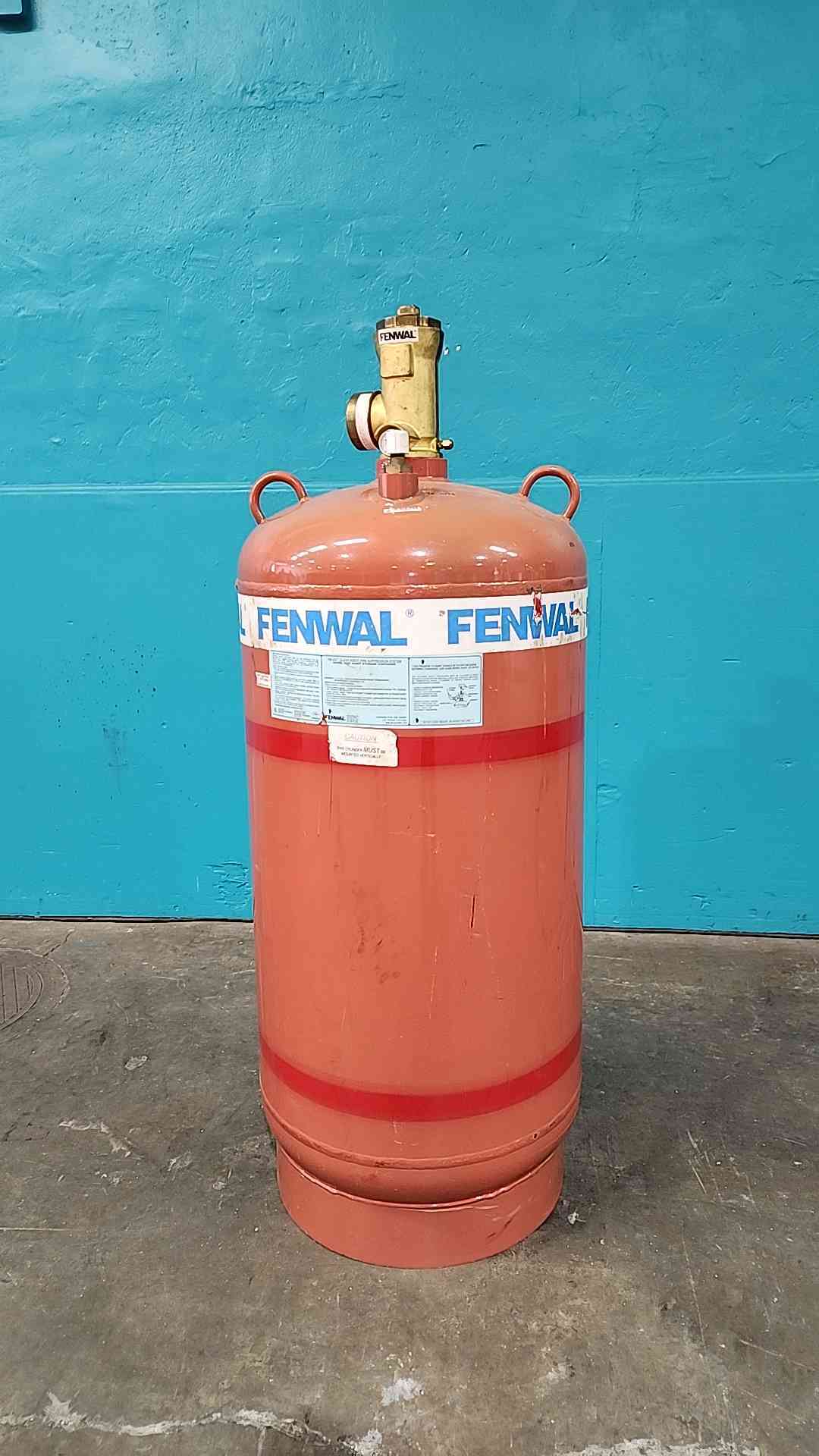 356 lbs. Fenwal, Fire Suppression System, FM-200 Agent (2 available)