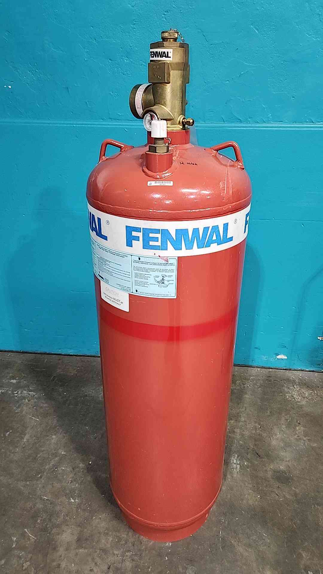 226 lbs. Fenwal, Fire Suppression System, FM-200 Agent