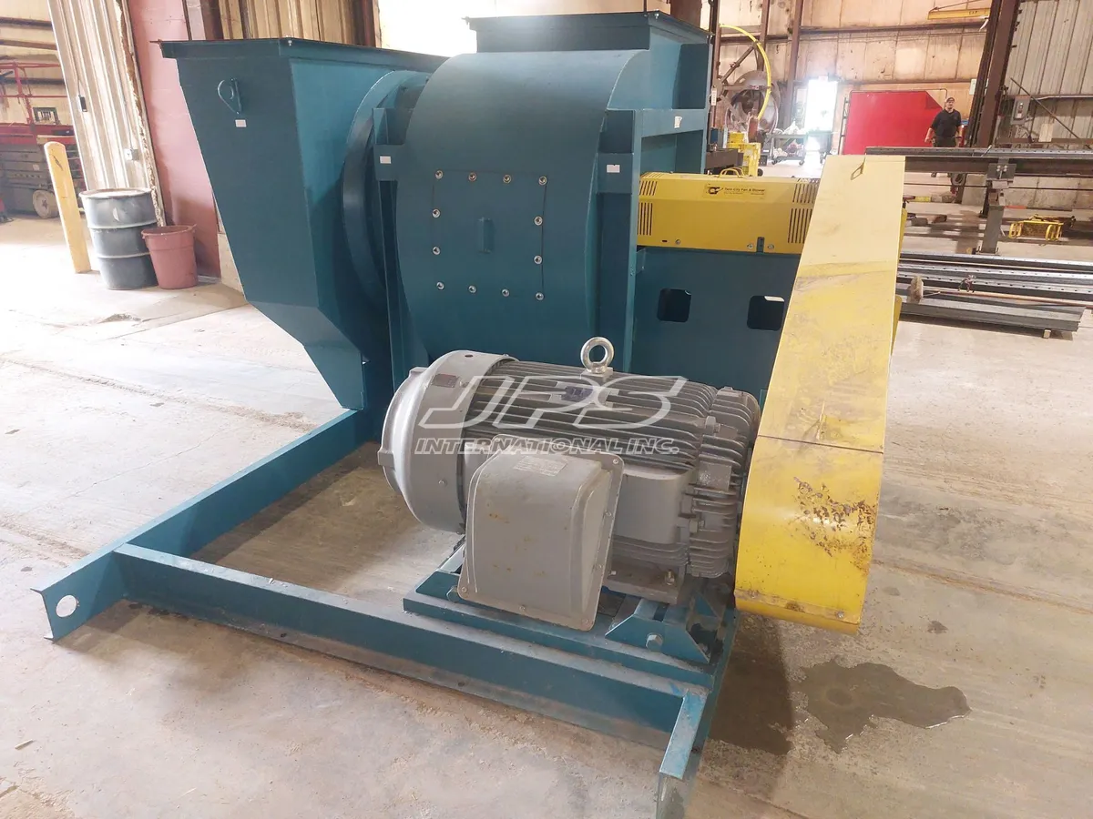 53,000 cfm @ 17.9" w.g., Twin City Fan #445/BCS, Backward-Curved Centrifugal Fan, 44.5" wheel, 73.5" x 24.5"