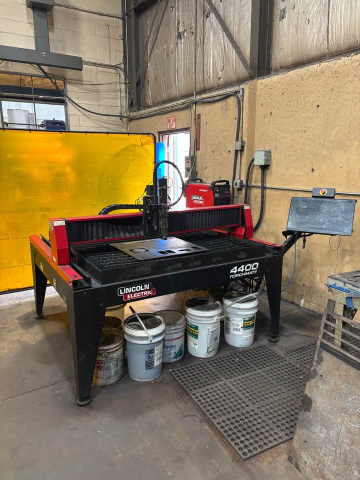 Lincoln Electric Torchmate #4400, CNC Plasma Cutting Table, 4' x 4' table, FlexCut 80, 3/4" pierce, 500 IPM
