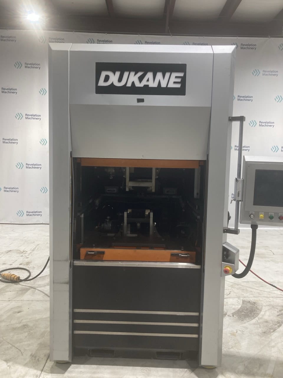 Dukane #TH3, Thermal Hybrid Plastic Welding System, HHPW1432S, hot plate, hot gas and infrared